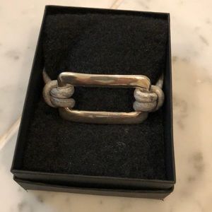 Silver toned bracelet